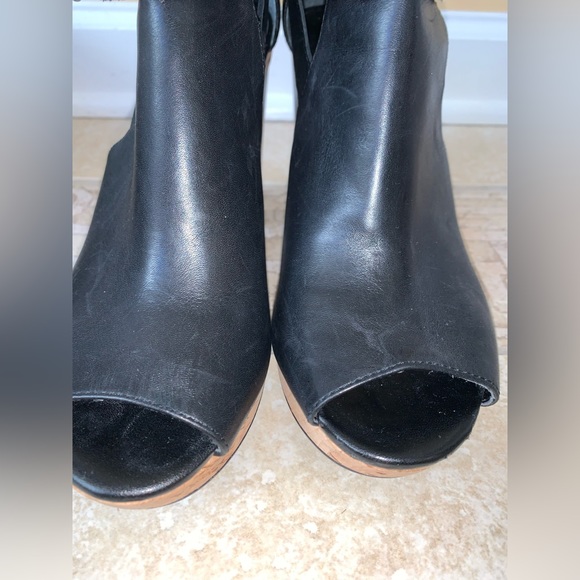 RALPH LAUREN FIANA polo pep toe black heels women’s size 8 - Picture 12 of 17